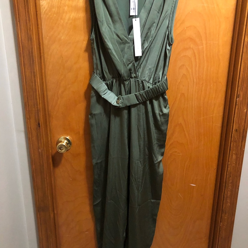 Mustard Seed Green Jumpsuit